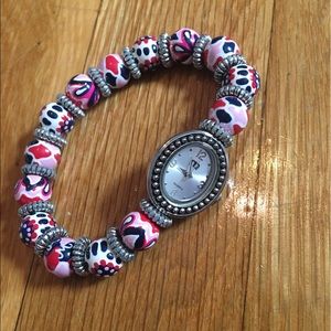 Angela Moore Petite Bead Watch