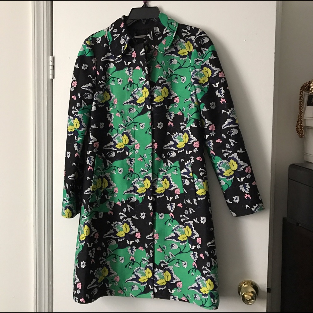 Floral Jacket DVF Runway - Picture 2 of 4