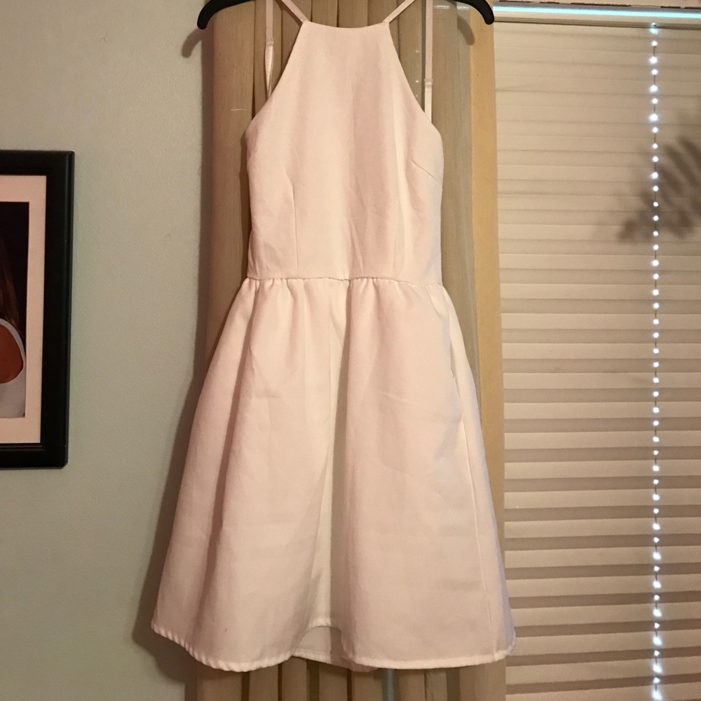 Backless White (possible Graduation) dress