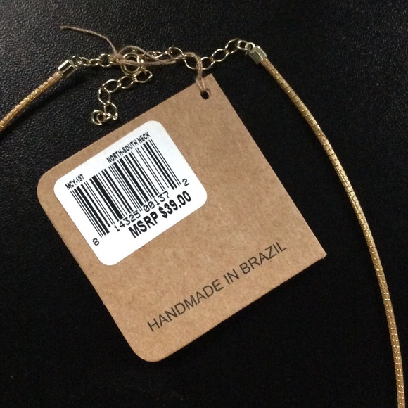 Art da Terra | 18" Golden Grass Necklace - Picture 3 of 3