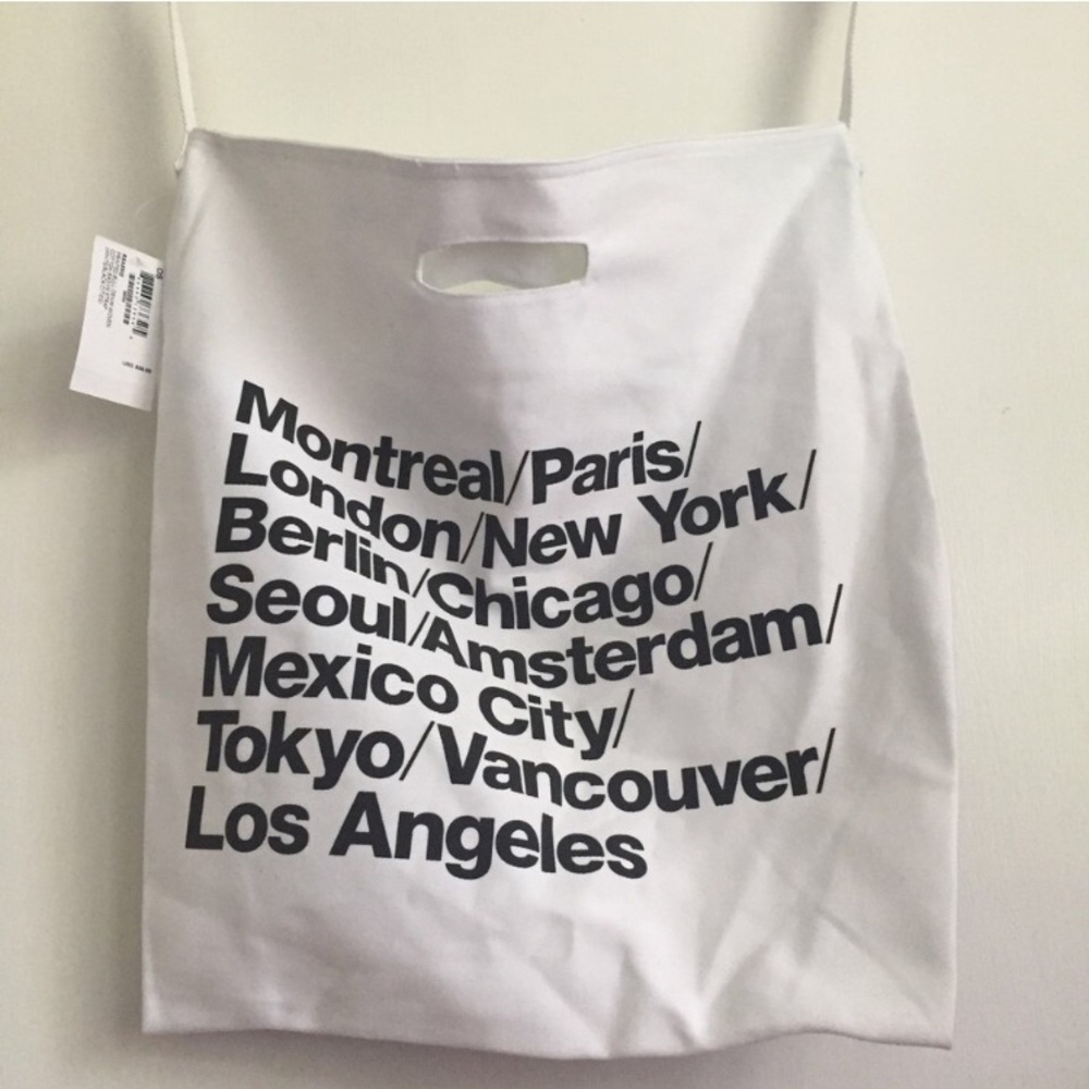 NWT Bull Denim Cities Tote