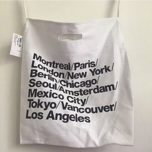 NWT Bull Denim Cities Tote