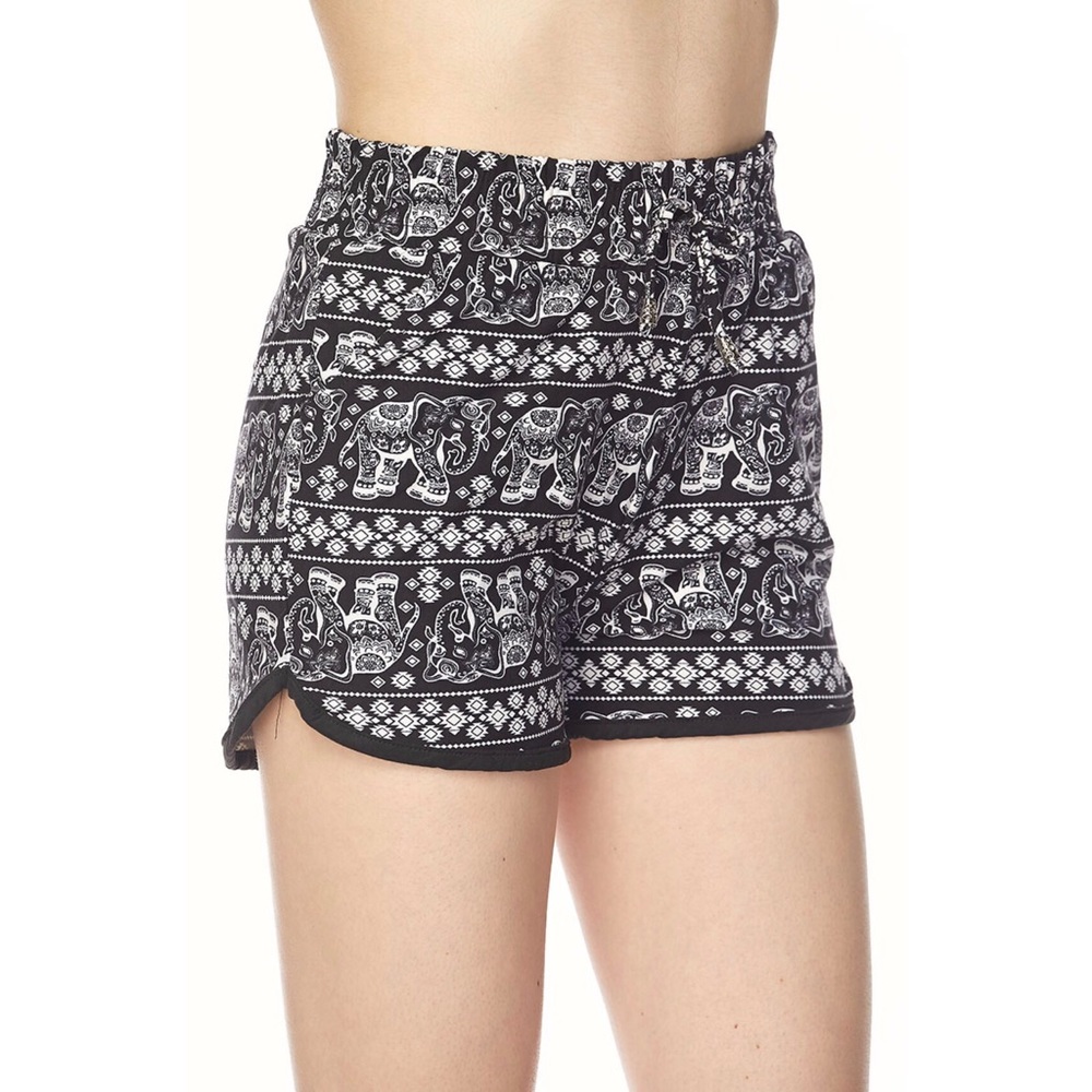 Boho Drawstring Shorts - Picture 2 of 6