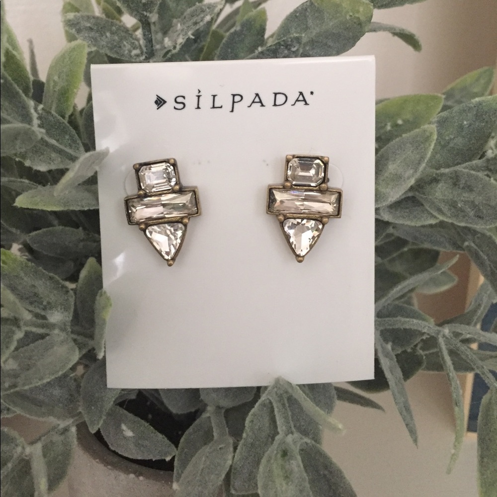 Crystal Clear Silpada Earrings