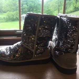 Sparkly Ugg boots