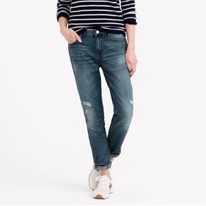 J.Crew Broken In Boyfriend Jean Colby Wash