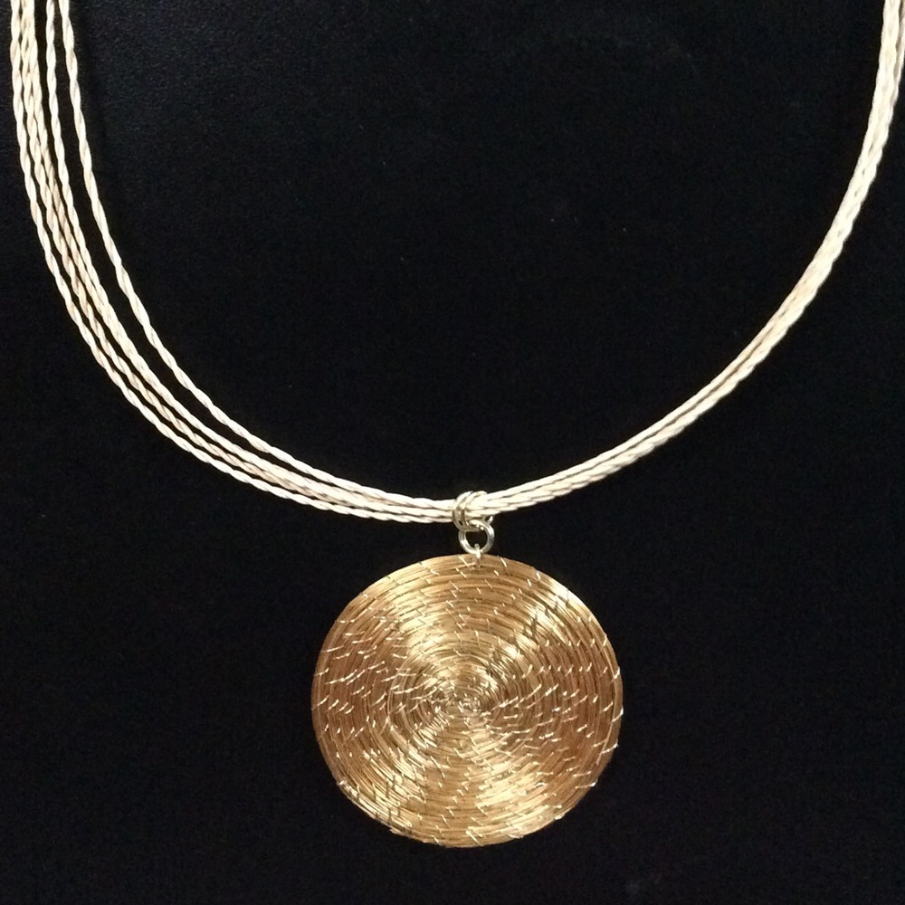Art da Terra | 20” Golden Grass Necklace
