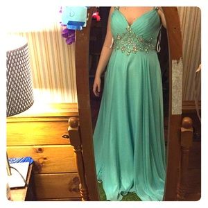 Tiffany Prom Dress Size 14