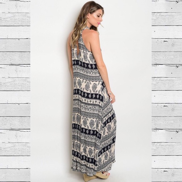 Printed Maxi Dress - Picture 2 of 2