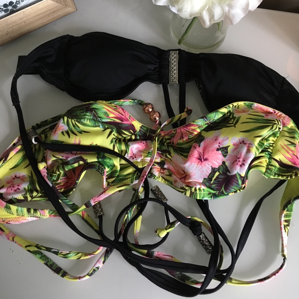 Bandeau bathing top bundle