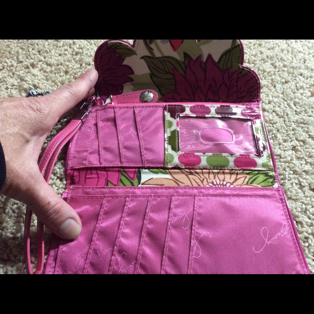 NWOT Vera Bradley checkbook wristlet wallet - Picture 3 of 6