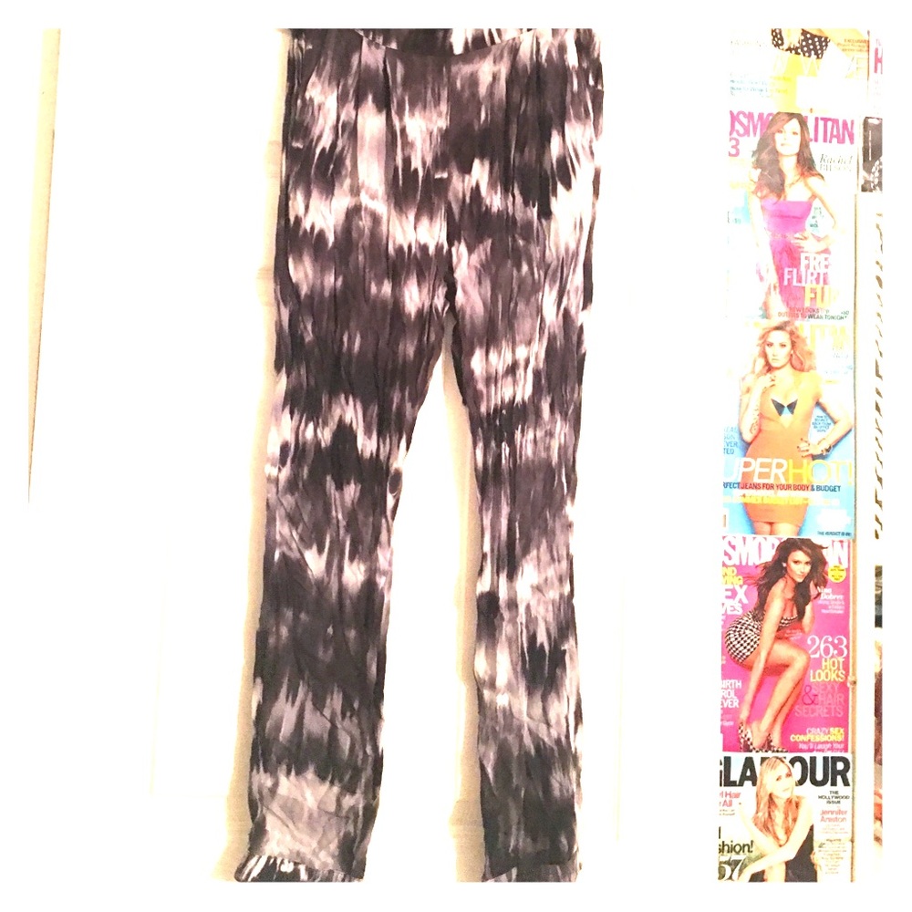 Water color, ombré joggers