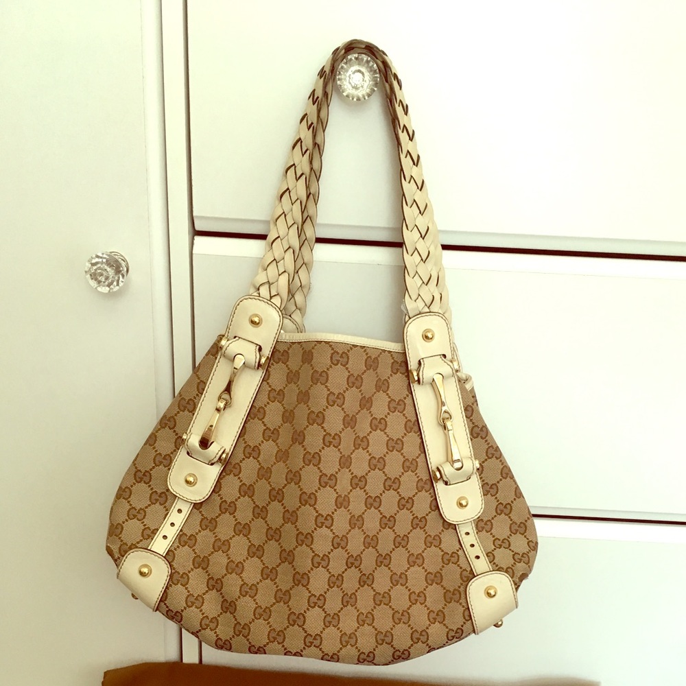 Authentic Gucci Braided Handbag