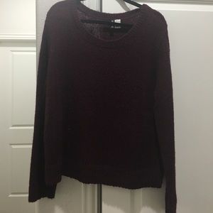 Maroon/burgundy sweater