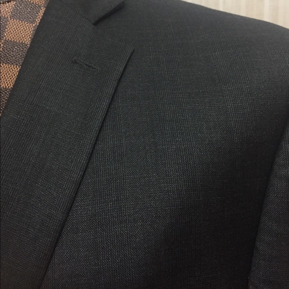 Alfani - Tonal Plaid Gray SlimFit Blazer 42S NWD