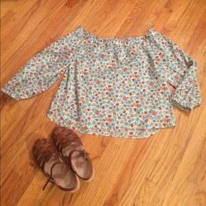 Liberty Art Fabric for J. Crew Off the Shoulder