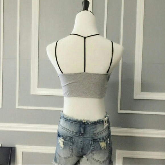 Not UR Girl Cotton Top/Bralette - Picture 2 of 4