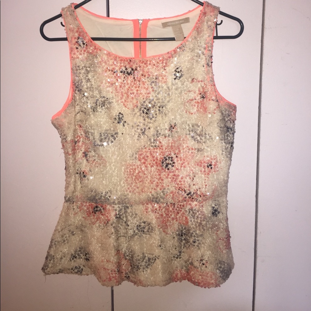 Banana Republic Sequin Top