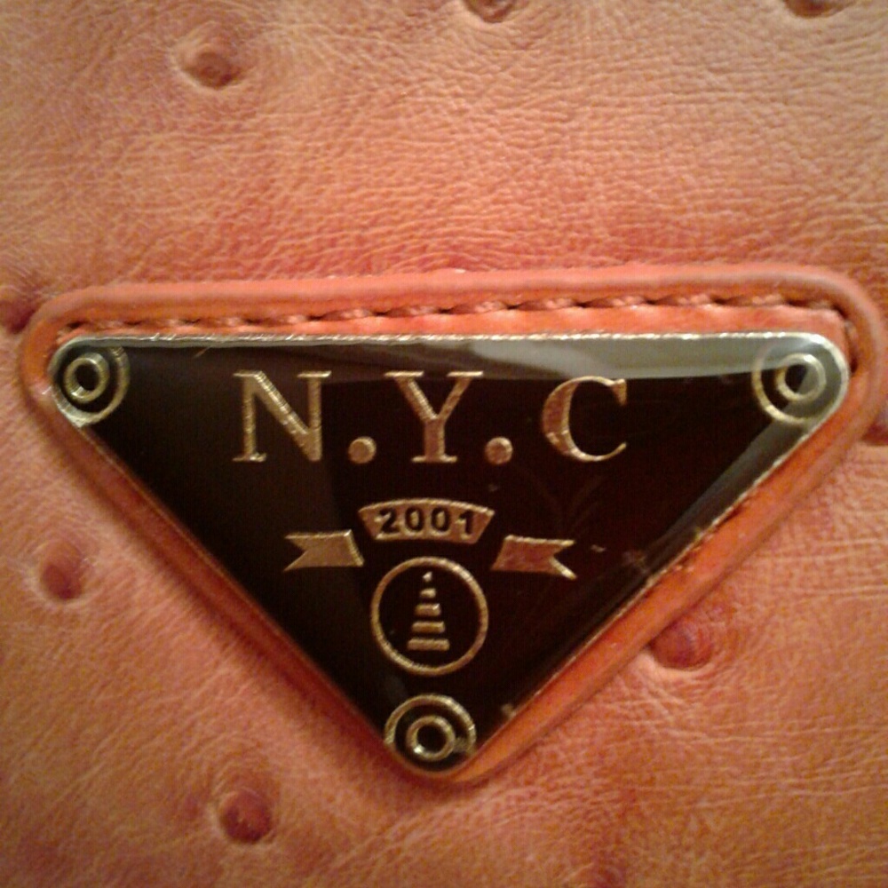N.Y.C orange purse - Picture 4 of 5