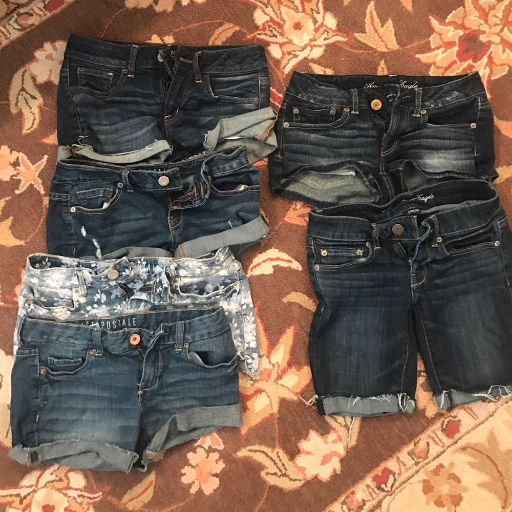 Lot of 6 AE shorts