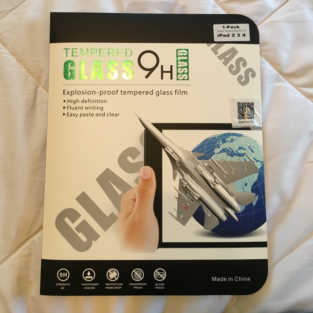 Tempered Glass iPad 2,3 and 4