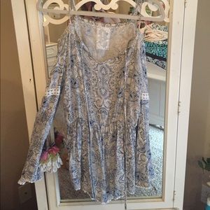 Off the shoulder romper