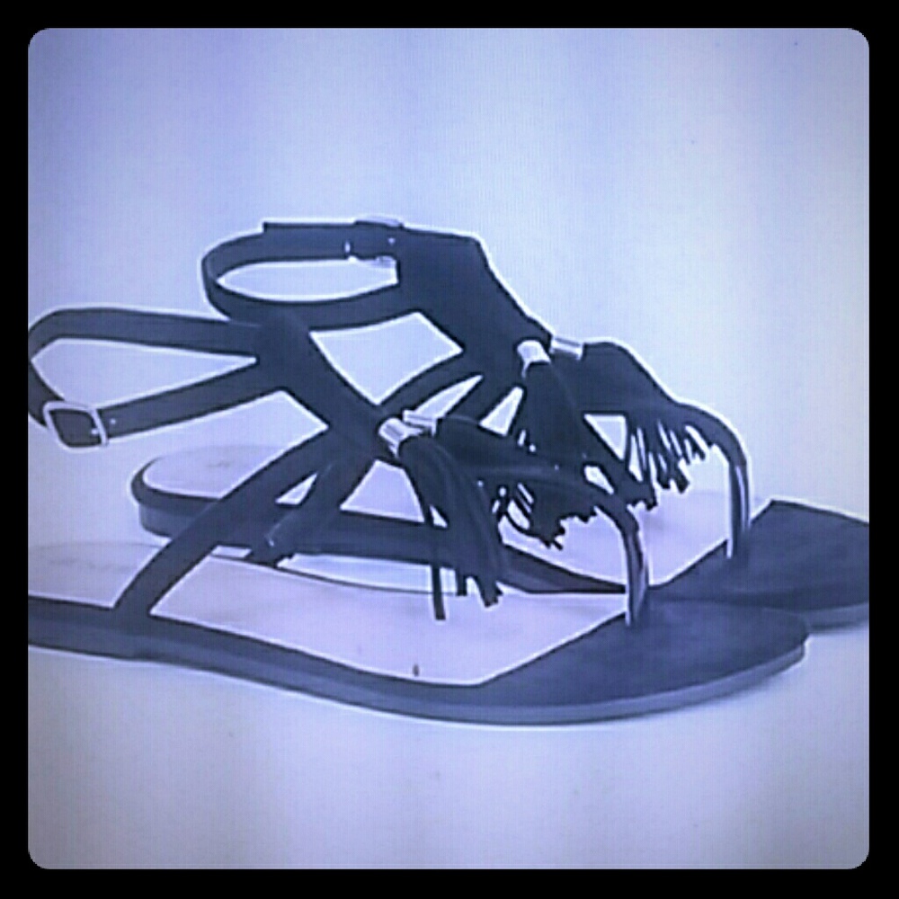 Bnwt JustFab black sandals