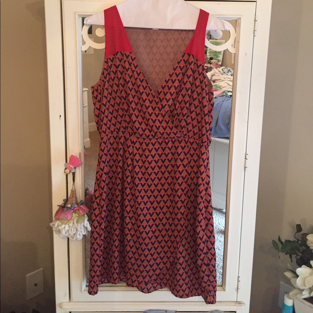Auburn color dress