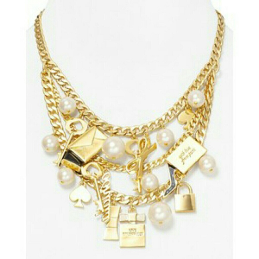 Kate Spade Charming Ohlala Multi Strand Necklace