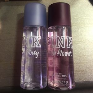 Pink body spray