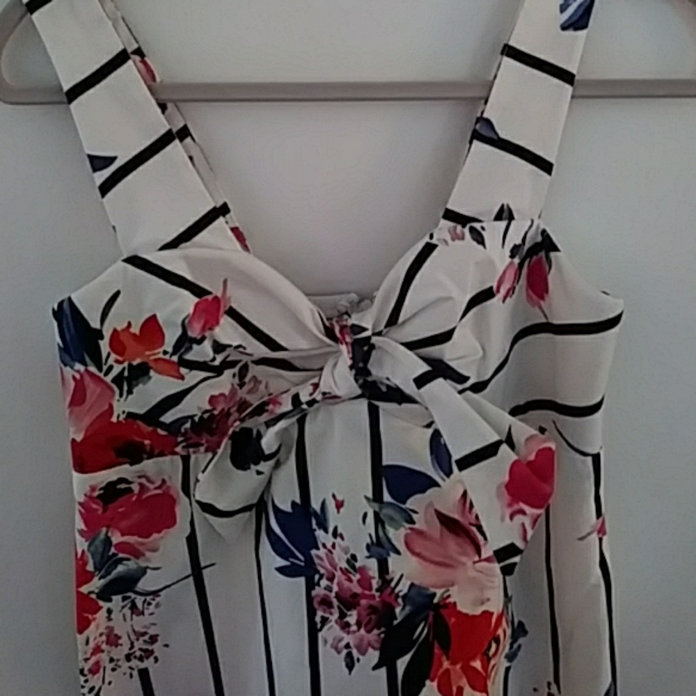 Floral cotton sundress