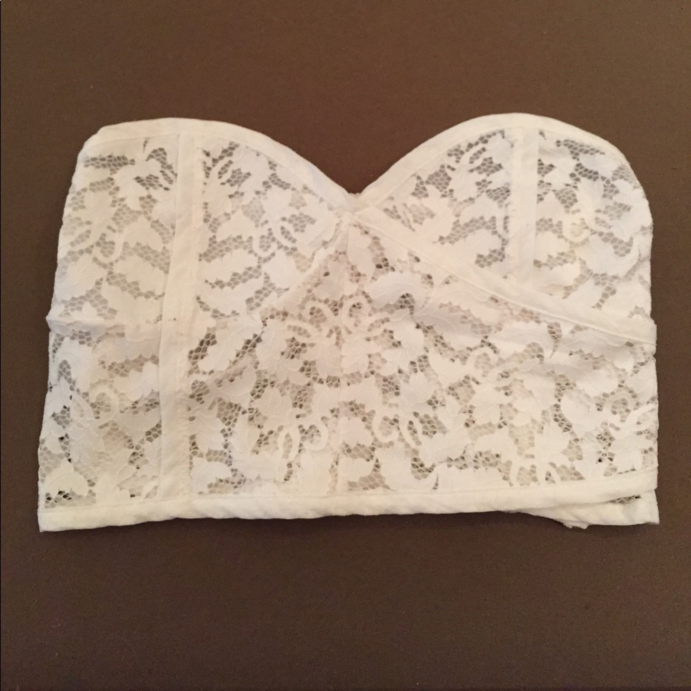 FREE PEOPLE STRAPLESS LONGLINED BANDEAU