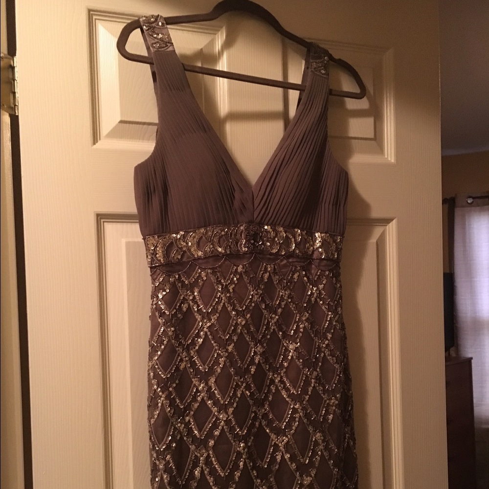 Sue Wong beaded cocktail dress