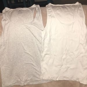 Two American Eagle Boyfriend Tanks size XL