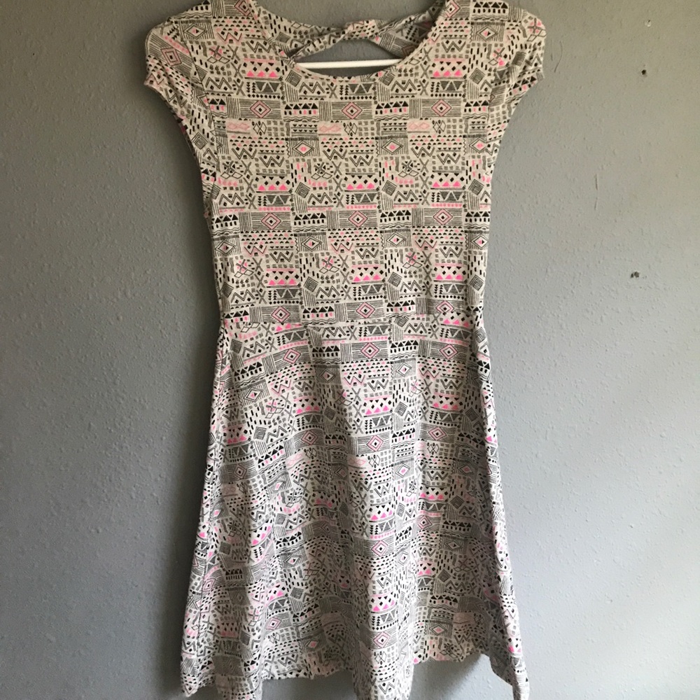 Cut out skater dress