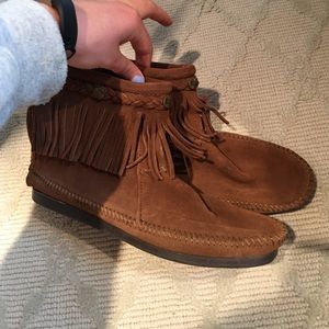 moccasin booties