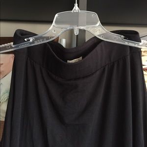 JCrew black maxi skirt