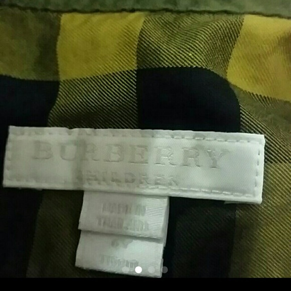 Burberry button shirt - Picture 3 of 4