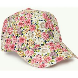 Fresh floral baseball cap