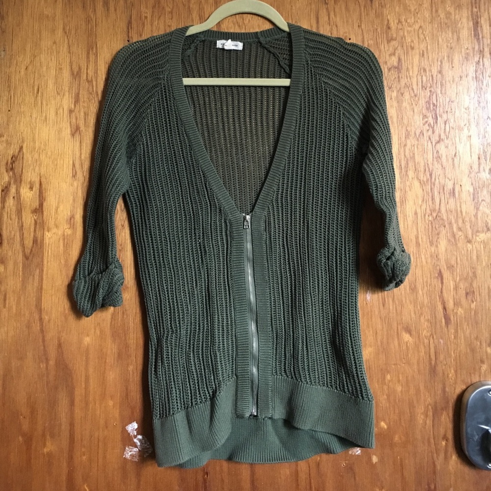 Silence + noise half sleeve cardigan