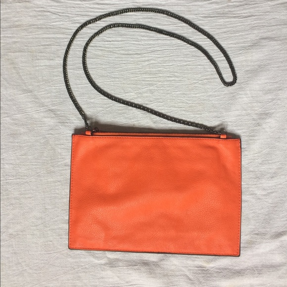 Zara Zara Trafaluc orange cross body bag. from Kristin's closet on Poshmark