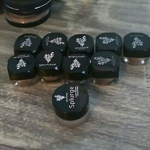 Younique eye pigments and a splurge cream