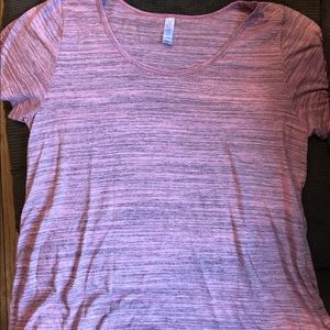 Lularoe XL peach classic T