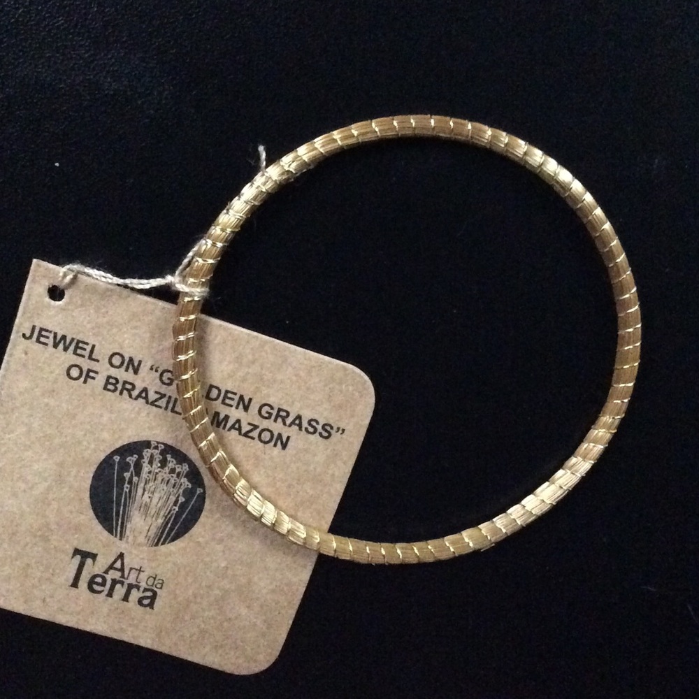 Art da Terra | 7" Golden Grass Bangle