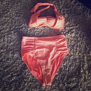 🚫SOLD🚫 Coral XL bikini Forever 21 plus