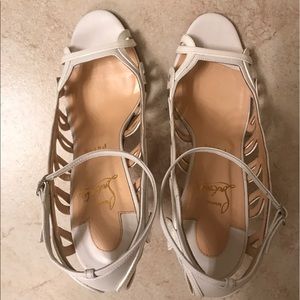 Christian Louboutin Houla Hot Patent 100mm Sandal