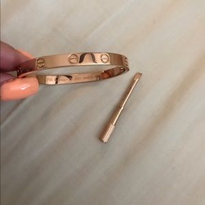Rose Gold Love Bracelet
