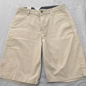 Khaki volcom shorts