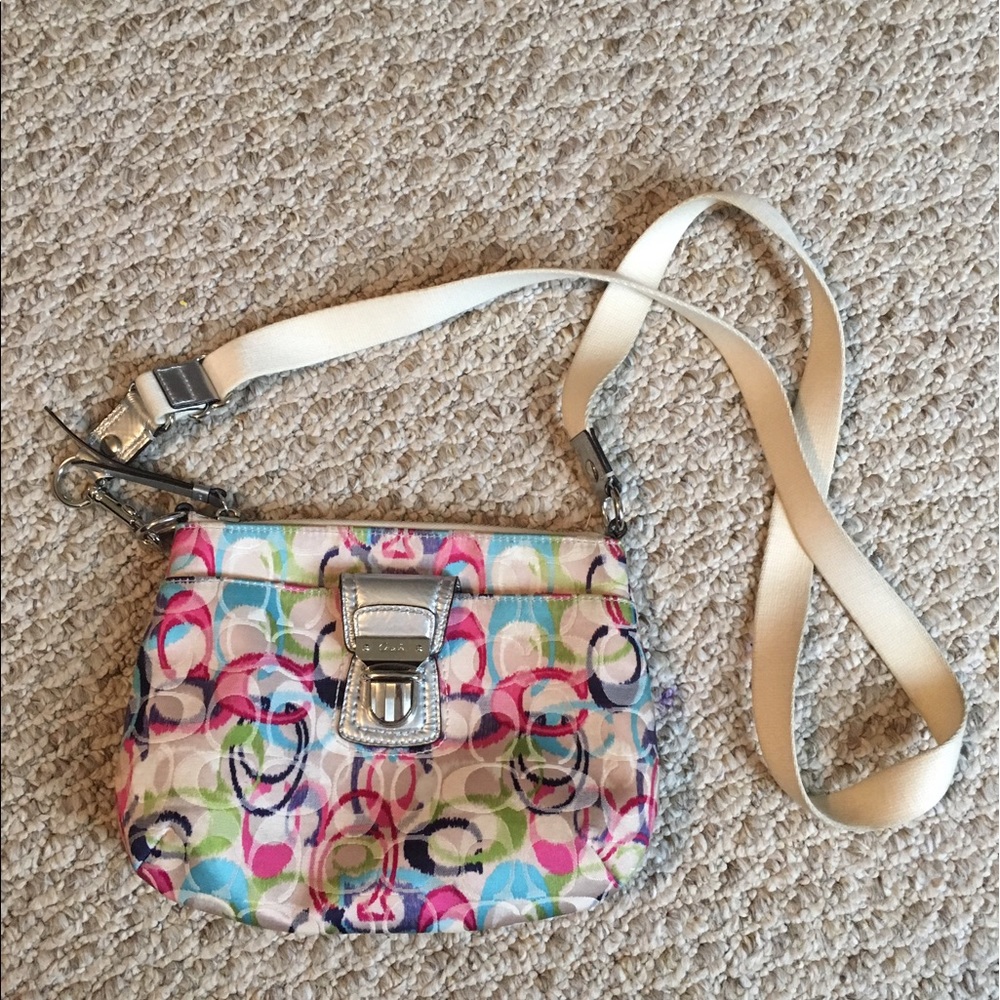 Colorful Coach Crossbody
