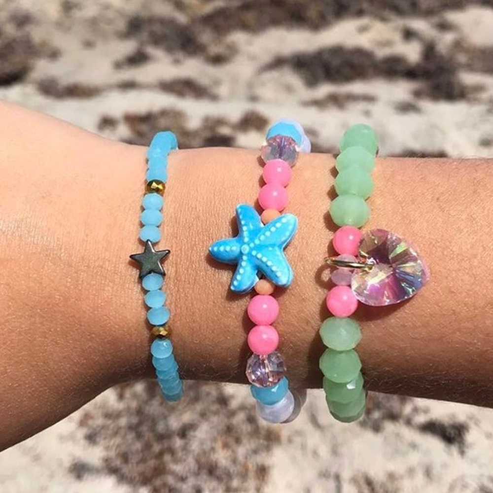 3 summer bracelets